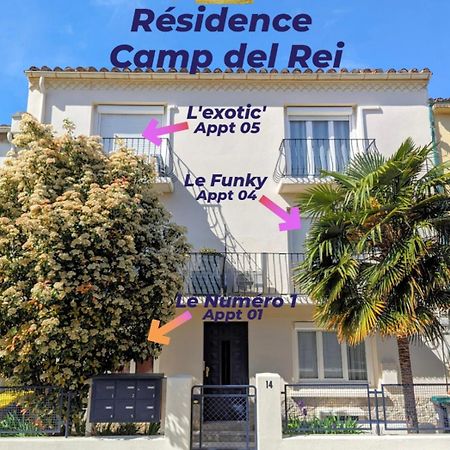 L'Exotic' 1 A 4 Voyageurs Appartement Perpignan Buitenkant foto